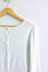Round Pick Dot Cardigan
