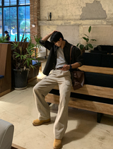  Rime Vintage Denim Fairwork Overfit Long Sleeve Shirt