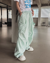 Lumer Shirred Big Pocket Balloon Pants