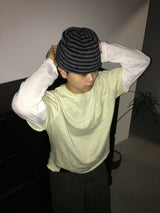 ポケットレイヤードロングスリーブTシャツ (6c)