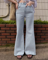 Jeanne wide denim pants