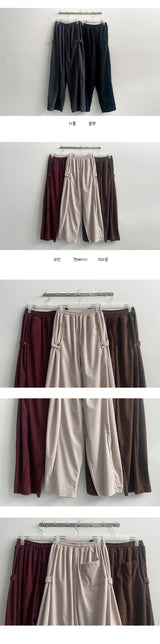 Dilla Corduroy Bijo Banding Wide Pants