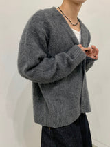 Tori Wool Brush Knit Cardigan 4C