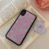 [MADE]Rose Cat Epoxy Case (Gray Cat)