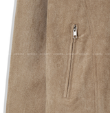 ミーレ YKK スエード バイカー ジャケット