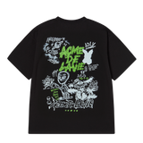 25SS エイリアンユニバースショートスリーブTシャツ ブラック