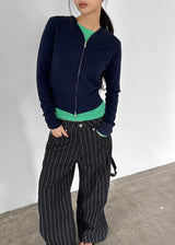 [MADE] Budri Hooded Knit Zip-Up
