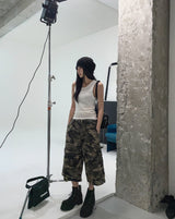 Reef Damage Camo Bermuda Pants