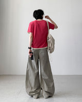 [1+1] パステルレイヤードショートスリーブTシャツ