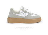 We Flower Trendy people wear-resistant  Star style German Trainer shoes  Flat shoes