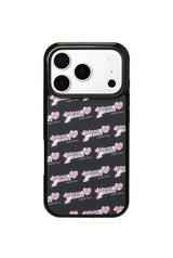 【即日発送】Bubblegum iphone case - charcoal