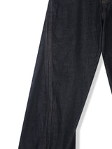 Used Raw Structure Denim
