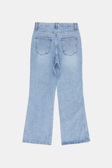 Classic semi bootcut denim pants