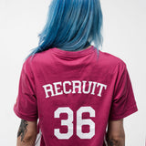 1/2 REC RUITトレーニー ホーリーガン シンボル Tシャツ (PINK)