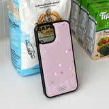 Pastel star epoxy bumper case(pink)