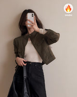 Lude Suede Fur Jacket