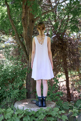 BACK RIBBON DRESS (2 COLORS)