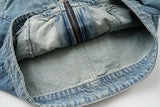 Eira Military Button Denim Jacket