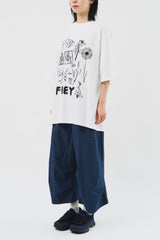 (W) キーバックルストラップパンツ (2color)