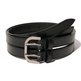 BL007 Double Unisex Leather Belt 18 mm (3 Colors)