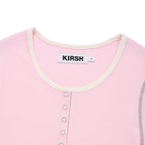 ステッチポイントスリムフィットTシャツ [ピンク]