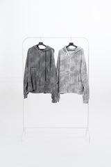Voda Water Printing Zip-up