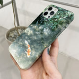 [グリーンブリーズコイゴールドフィッシュハードケース]