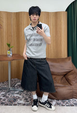 Desert Backbuckle Bermuda Pants
