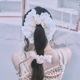 Mini Lace scrunchie_dot