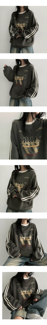 Boff FLEECE Trackline sweatshirt