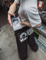 カルテルバックペインティングバルーンデニムパンツ