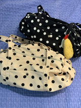 polka dot shoulder bag (2color)