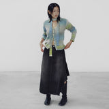 Midnight gradation cardigan