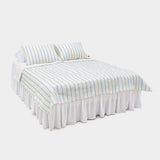 Summer Dust-Free Bamboo Seersucker Double-Layer Blankets - Q size