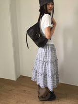 Tony Big Buckle Shoulder Bag (4color)