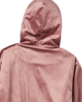 25FW WOMAN VELVET HOODIE JACKET PINK