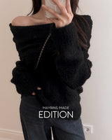 [MADE] Hondin Off-Shoulder Knit