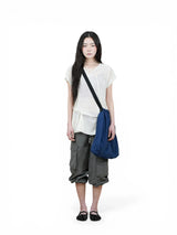 KNIT REVERSIBLE BAG (RED)