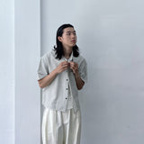 Pebble Stripe Short Sleeve Shirt