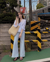 Jeanne wide denim pants