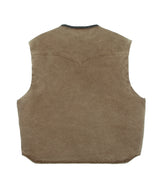 ハードキャンバスウエスタンベスト [ BEIGE ]