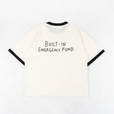 PEANUT STAIN - インターナル キドニー リンガー アイボリー オーバーサイズド Tシャツ