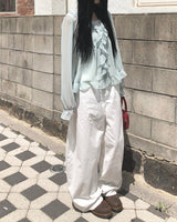 ガオンバルーンワイドコットンパンツ