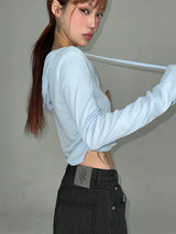 BLACK STRIPE WASHING DENIM PANTS