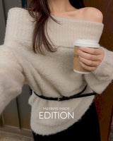 [MADE] Hondin Off-Shoulder Knit