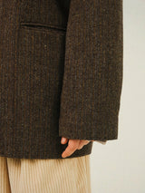 PE Check Daddy Overfit Jacket
