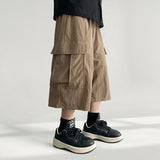 Siki Nylon Cargo Bermuda Pants (4 colors)