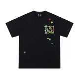 フローラルエンブロイダリーTシャツ