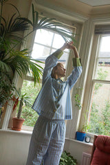 Sky Green Stripe Shirt