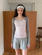 [ORIGINAL] Phase Two-Tone Raglan Long Sleeve T-Shirt